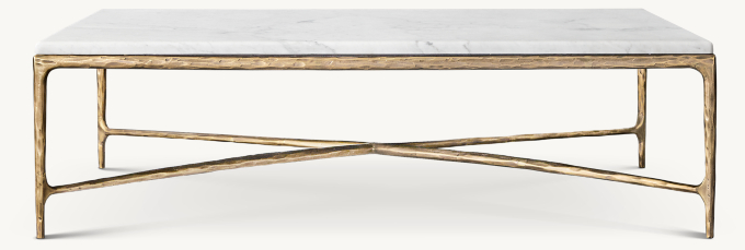 Thaddeus Marble Square Coffee Table