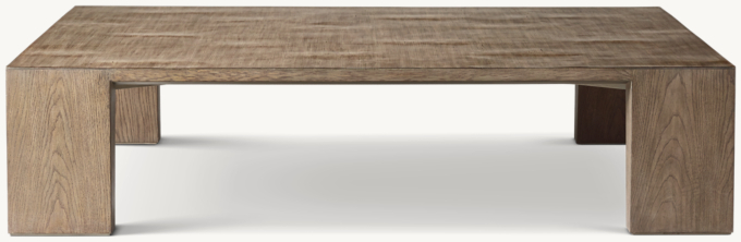 Wyeth split deals bamboo coffee table