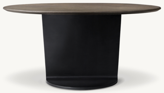 I-Beam Round Dining Table