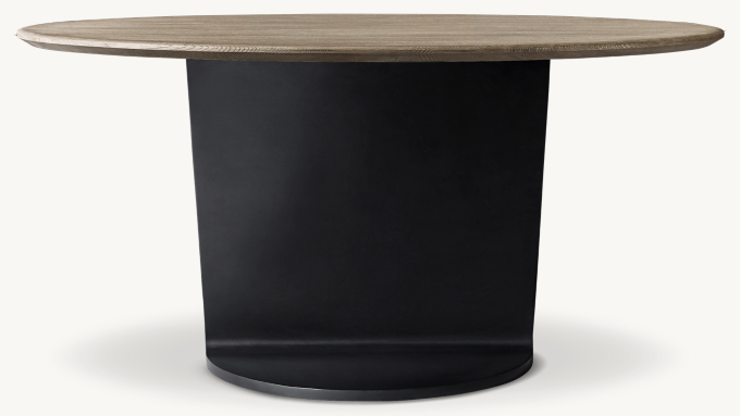 I-Beam Round Dining Table