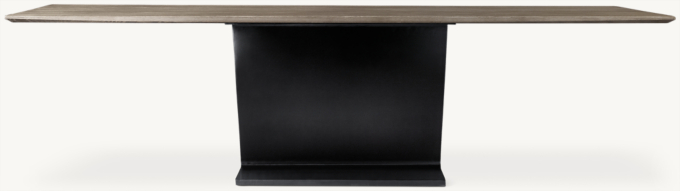 I Beam Rectangular Dining Table RH