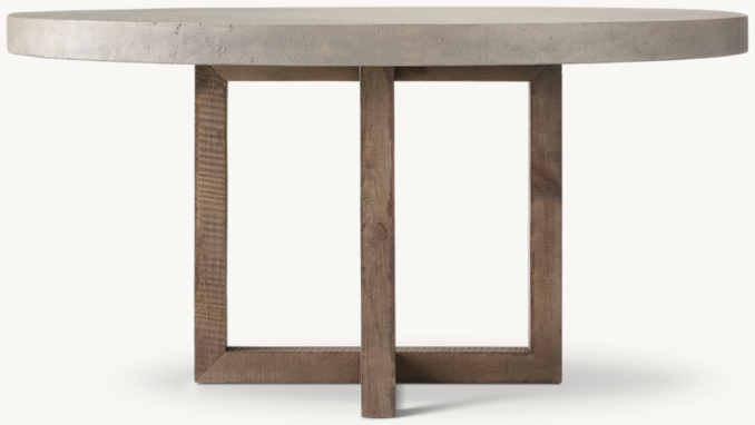 Shown in Reclaimed Pine/Concrete.