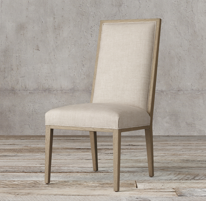 Three Quarter view of Durant Fabric Side Chair 