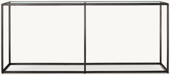 Nicholas Glass Console Table