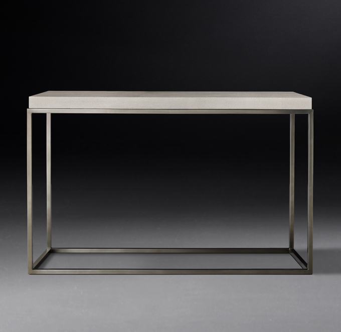 Nicholas Shagreen 48" Console Table