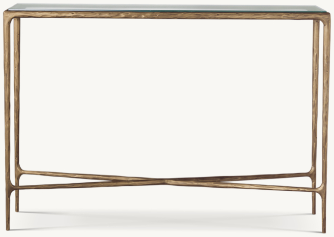 48&#34; table shown in Forged Brass.