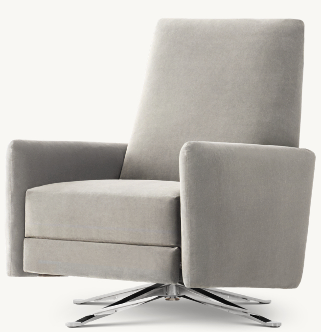 Three Quarter view of Otto Swivel Recliner 