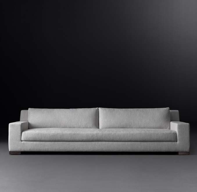 Modena Track Arm Sofa Restoration Hardware Baci Living Room