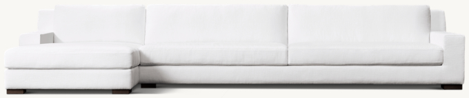 Modena Track Arm Left-Arm Sofa-Chaise Sectional