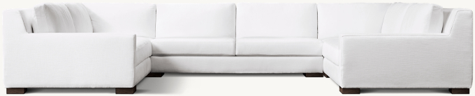 Modena Track Arm U-Sofa Sectional