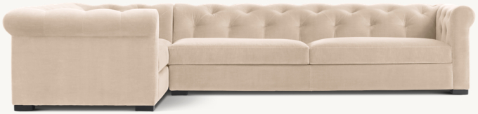 Modena Chesterfield Left-Arm L-Sectional