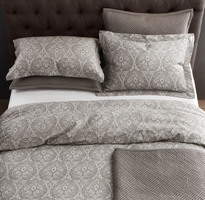 Italian Cypress Paisley Duvet Cover