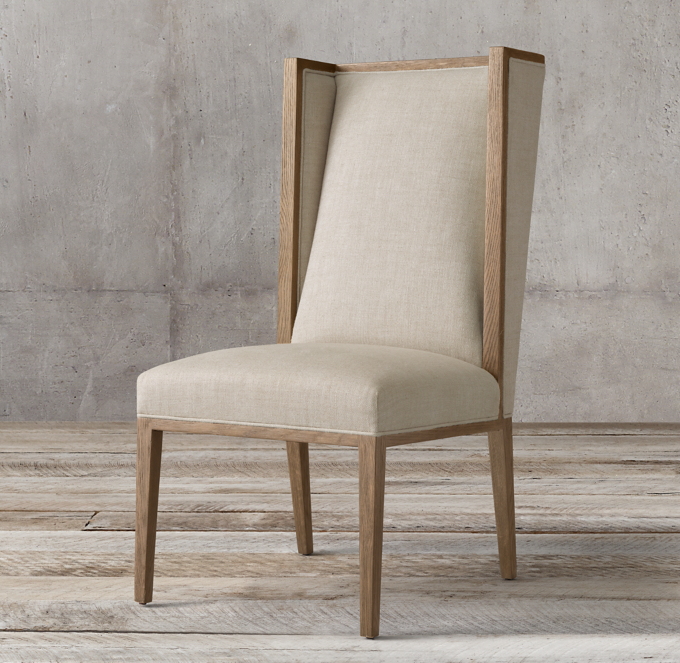 Durant Wingback Fabric Dining Chair