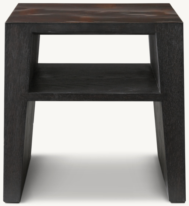 Wyeth Split Bamboo Square Side Table