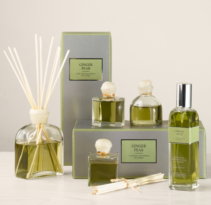 Mini Diffusers S/3 Ginger Pear | RH