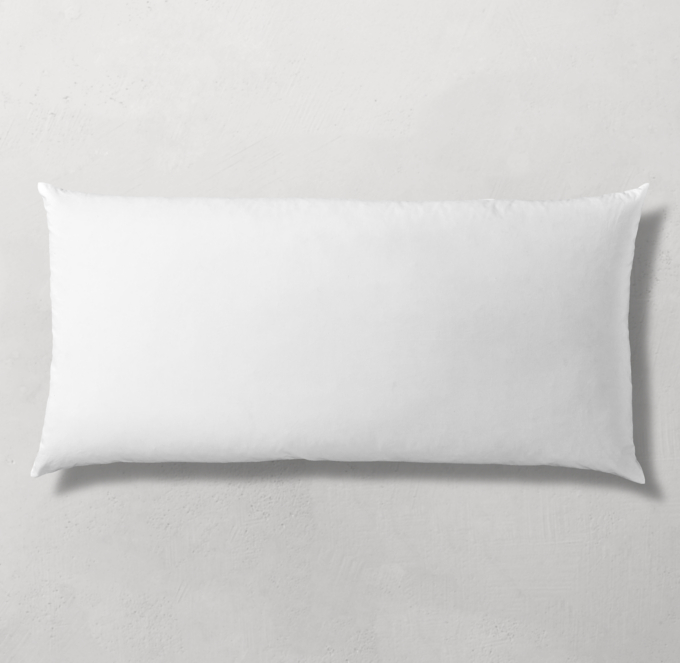 Premium Down Pillow Insert 13 X 34