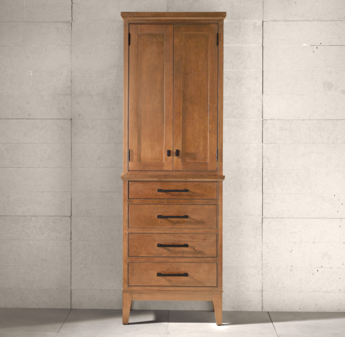 Turner Hutch With Wood Door 