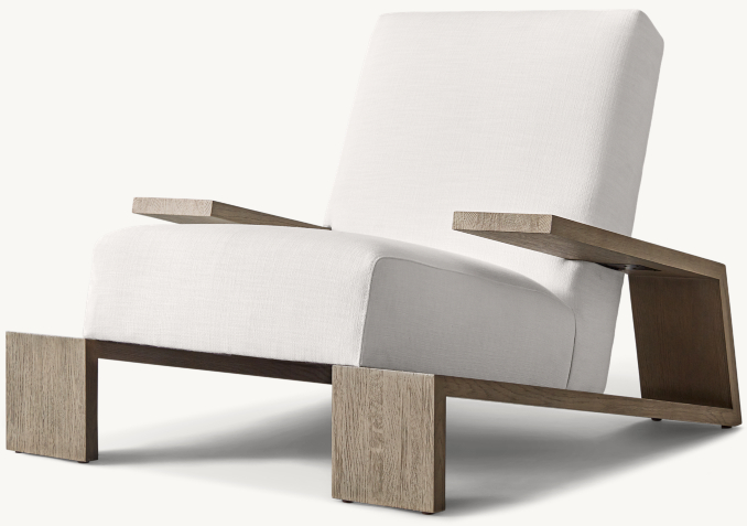 Three Quarter view of Cassel Chair 
