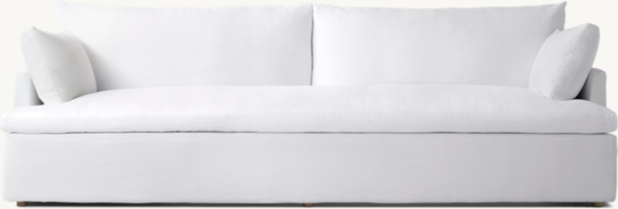 Front view of Cloud Track Arm Sofa 