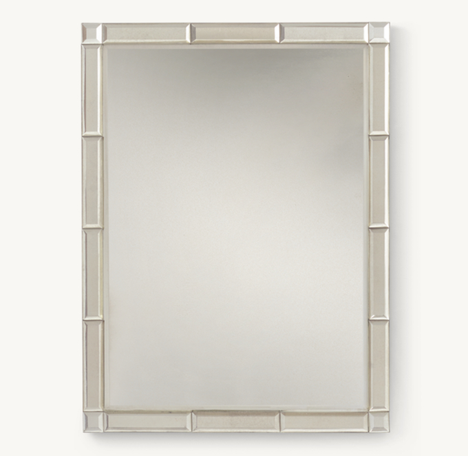 French Beveled Glass Mirror