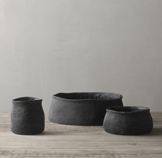 Crosshatch Concrete Vessel Collection