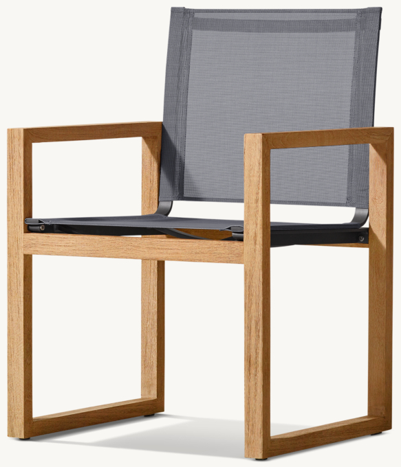 AEGEAN TEAK & MESH Dining Armchair
