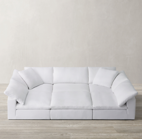Featured image of post Grey Cloud Couch Restoration Hardware / Our editor in chief has owned this couch in heavenly mocha grey for over.