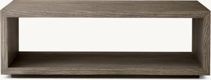 Cloud Modular Open Rectangular Side Table