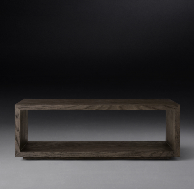 Cloud Modular Open Rectangular Side Table