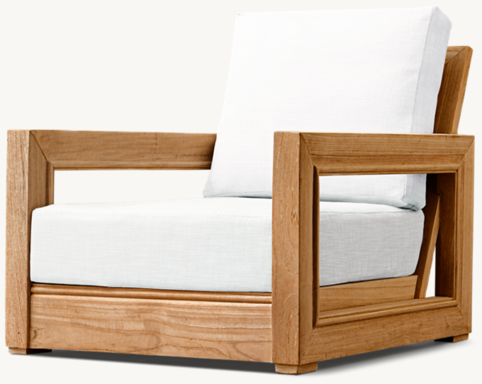 Costa Teak Lounge Chair