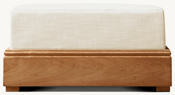 Costa Teak Ottoman