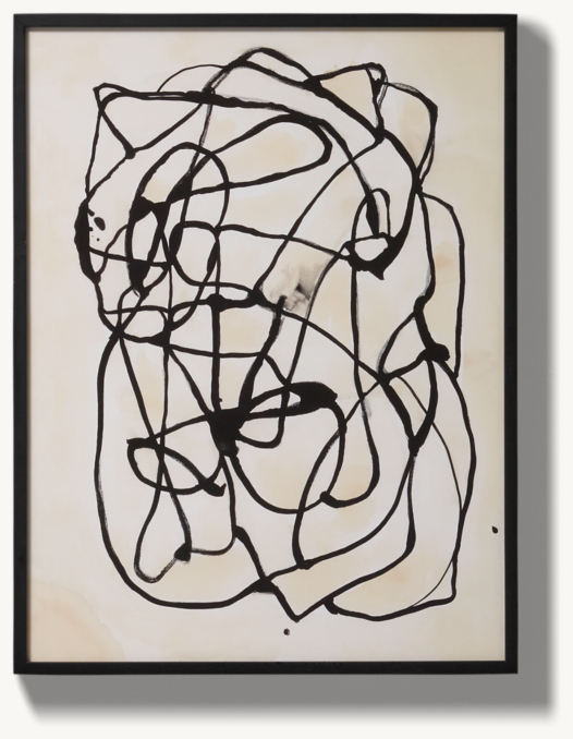 Front view of Abstract Pathway 3 - Large 