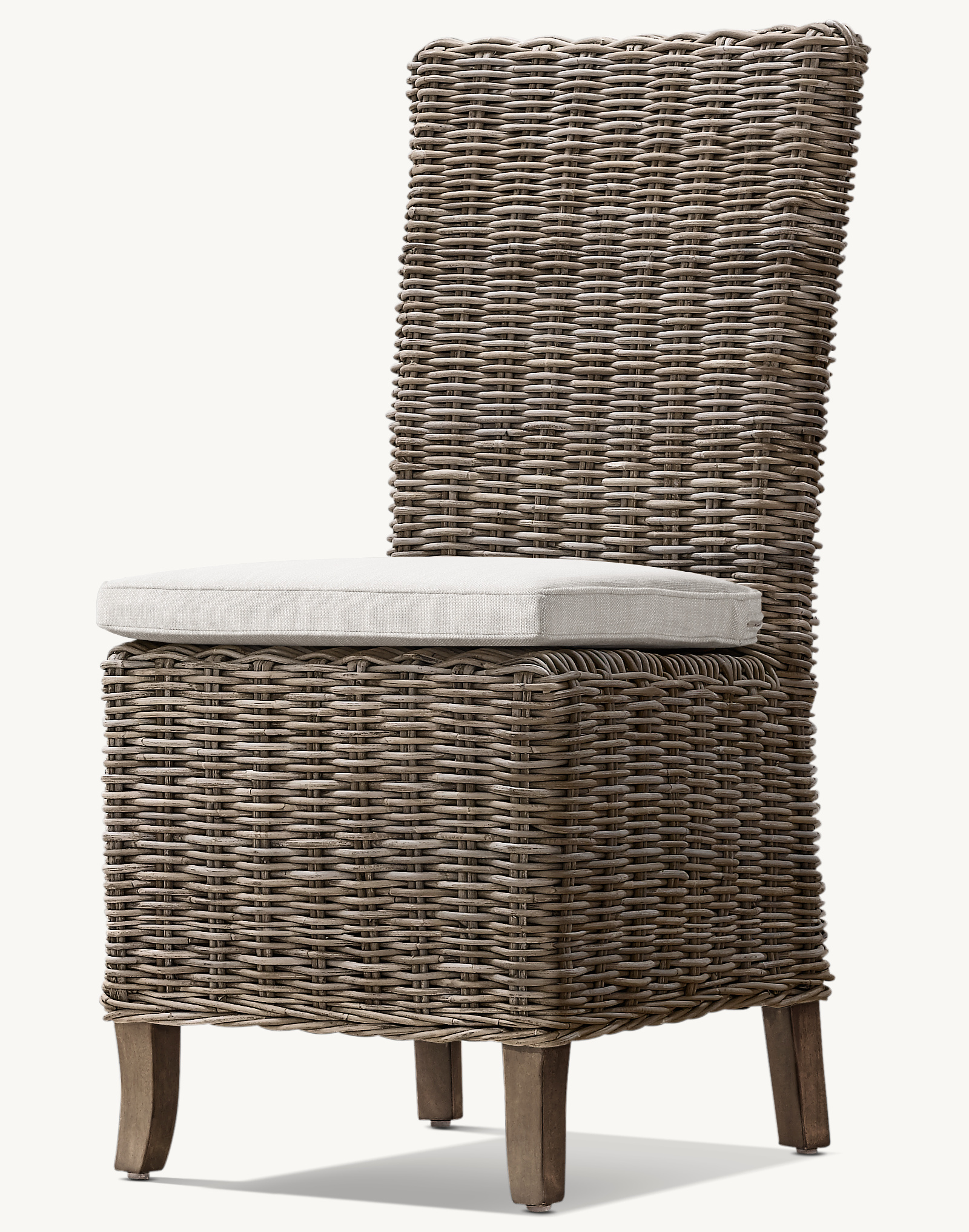 Shown in Terra. Cushion (sold separately) shown in Dove Perennials&#174; Performance Textured Linen Weave.