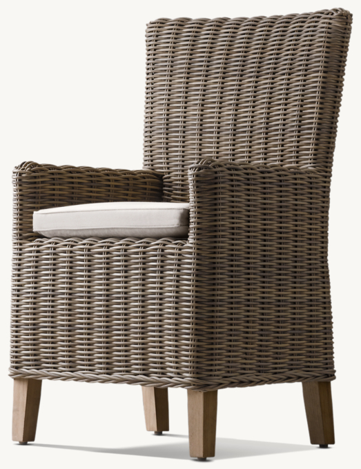 Provence High-Back Dining Armchair