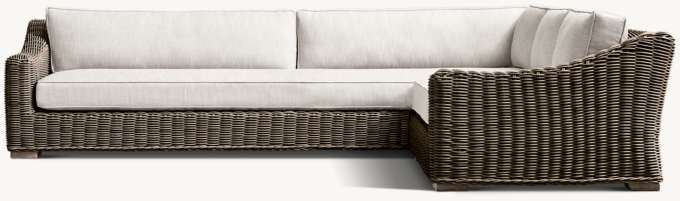 Restoration hardware online provence sofa