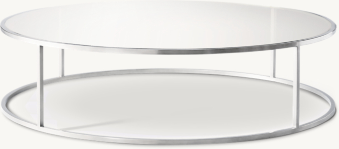 Nicholas Glass Round Coffee Table
