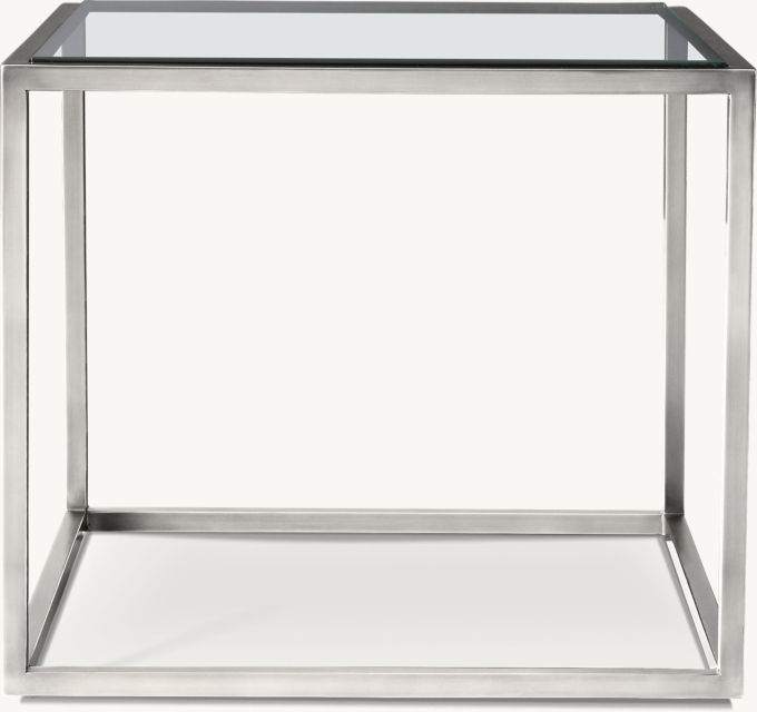 Nicholas Glass Square Side Table