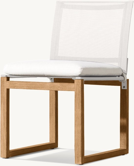 AEGEAN TEAK & MESH Dining Side Chair