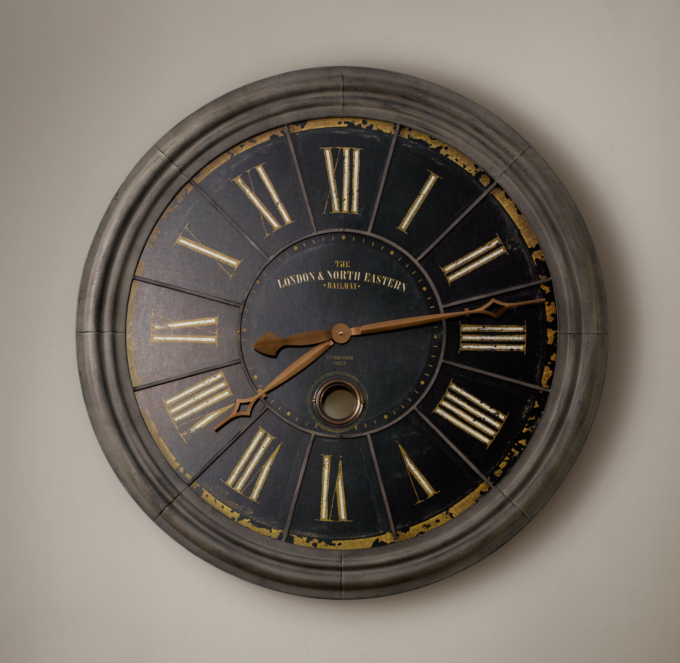 Часы less. Restoration Hardware часы. Часы в Индустриальном стиле. Часы настенные Винтажные Лондон. Часы Rail.
