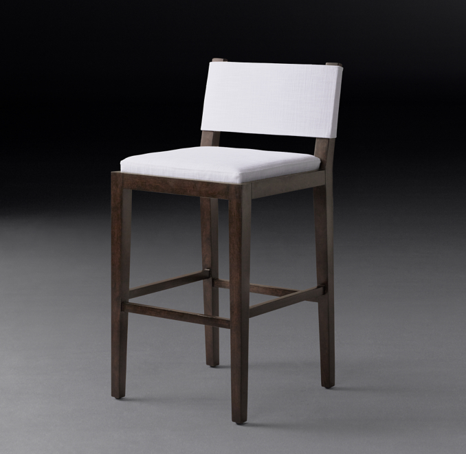 Saddle Fabric Bar & Counter Stool