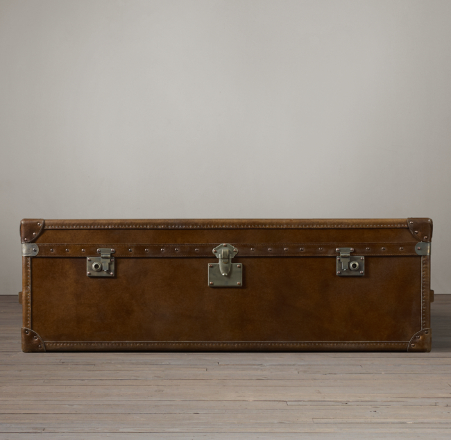 Mayfair Steamer Trunk Large Coffee Table