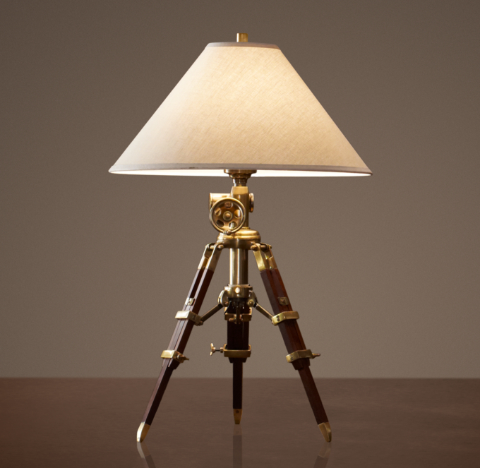 Royal Marine Tripod Table Lamp