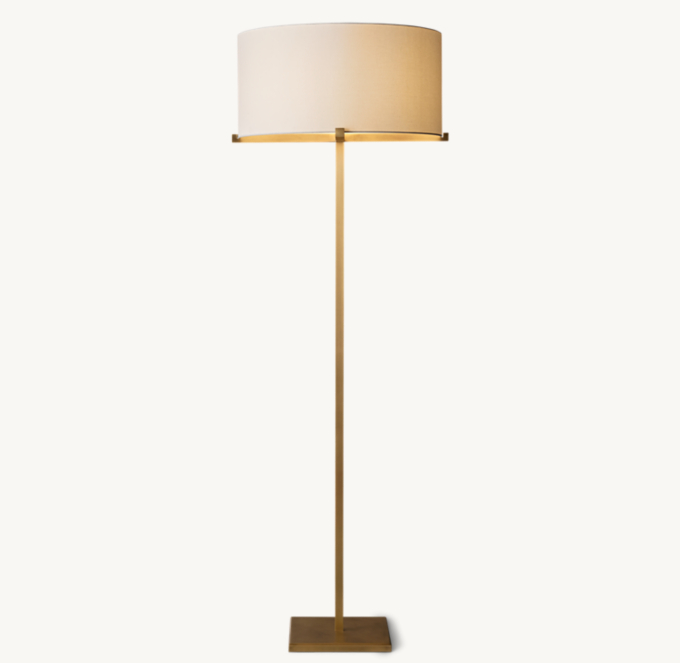 Pauillac Drum Shade Floor Lamp