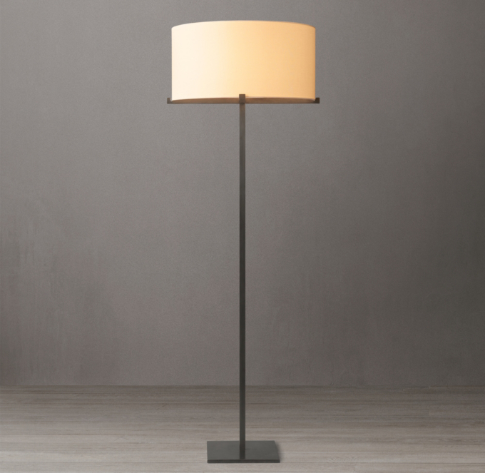 Pauillac Drum Shade Floor Lamp