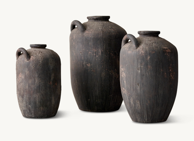 19Th C. Spanish Water Vessel Collection