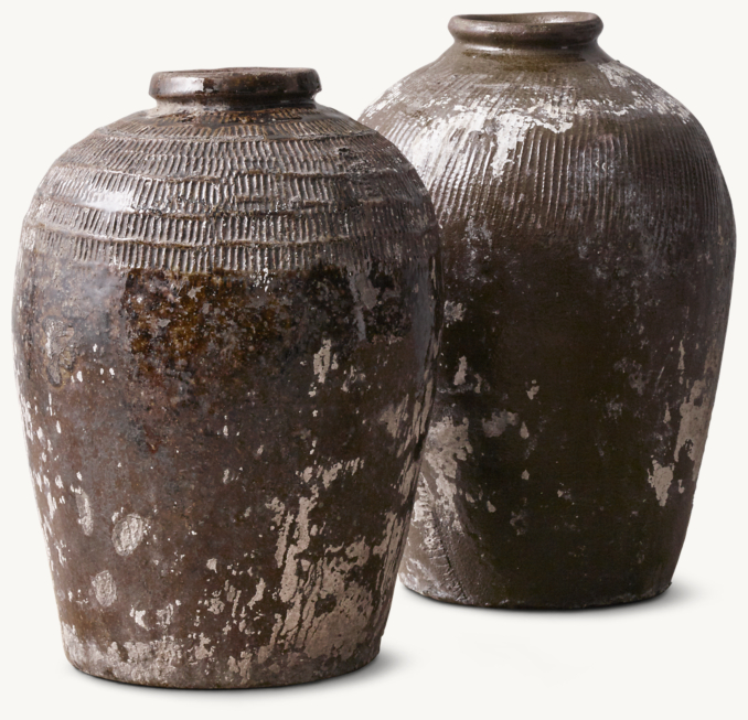 Rice Wine Vessel - Brown | RH