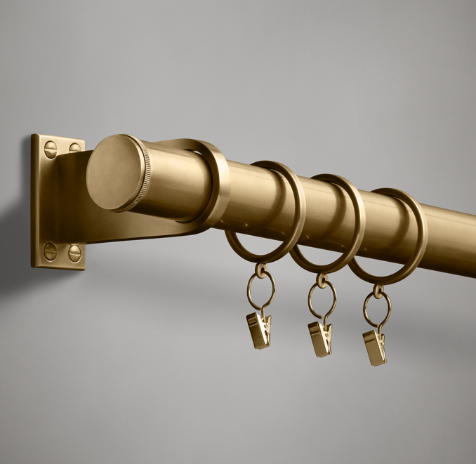 Custom Montaigne Solid Brass Rod