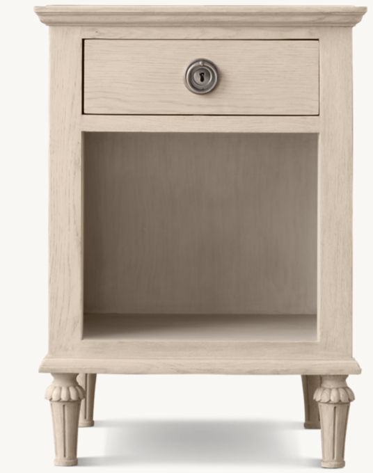 20&#34; nightstand shown in Light Oak.