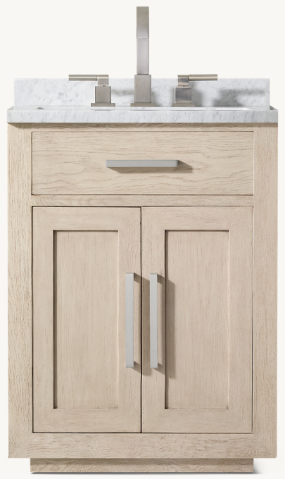 Kempton Oak Powder Vanity