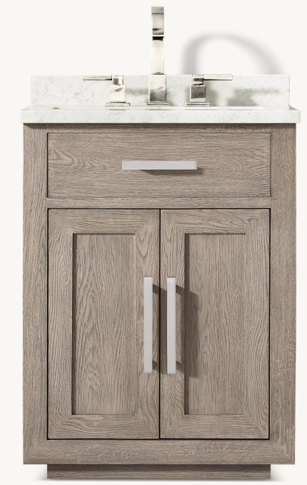 Kempton Oak Powder Vanity